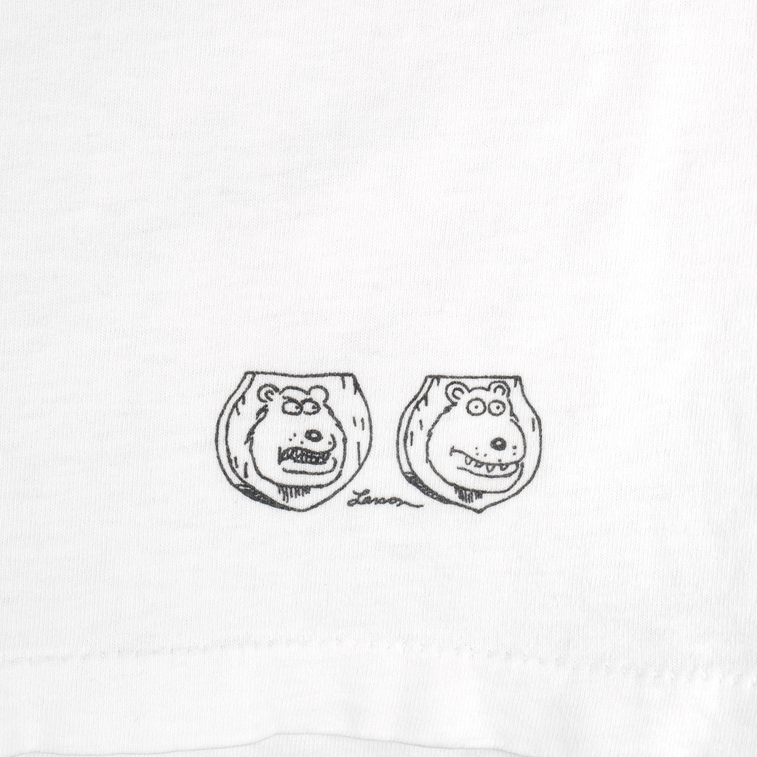Vintage (The Far Side) - A Bear And Friend Deadstock T-Shirt 1985 X-Large Vintage Retro