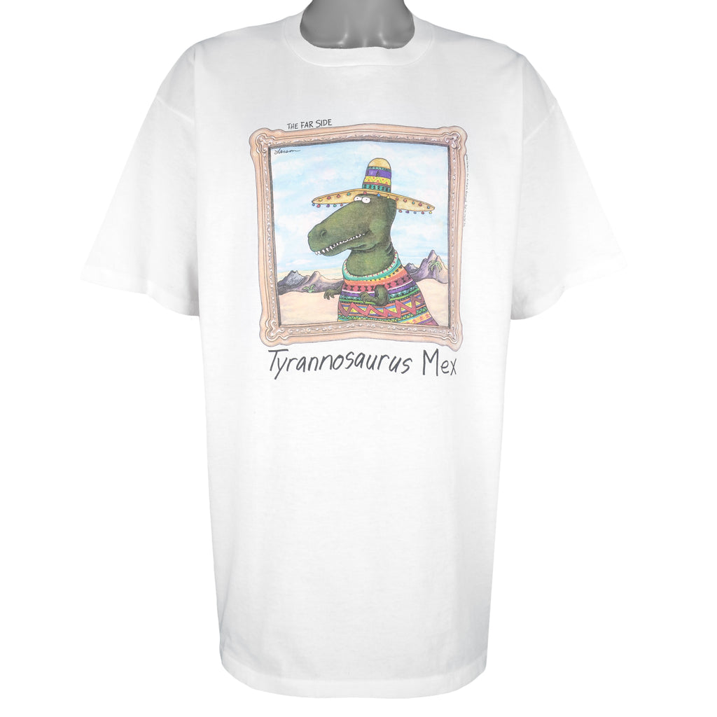 Vintage (The Far Side) - Tyrannosaurus Mex T-Shirt 1991 XX-Large Vintage Retro