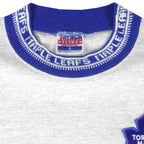 NHL (Trench) - Toronto Maple Leafs T-Shirt 1990s Large Vintage Retro Hockey