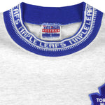 NHL (Trench) - Toronto Maple Leafs T-Shirt 1990s Large Vintage Retro Hockey