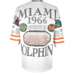NFL (Long Gone) - Miami Dolphins World Champs T-Shirt 1990s X-Large Vintage Retro Football