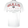 NBA (True-Fan) - Chicago Bulls Big Logo T-Shirt 1990s X-Large Vintage Retro Basketball
