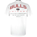 NBA (True-Fan) - Chicago Bulls Big Logo T-Shirt 1990s X-Large