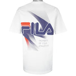 FILA - Property Of Fila Athletics T-Shirt 1990s X-Large Vintage Retro