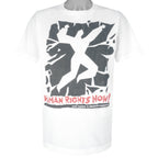 Reebok - Human Rights Now T-Shirt 1988 X-Large Vintage Retro