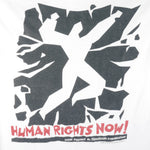 Reebok - Human Rights Now T-Shirt 1988 X-Large Vintage Retro