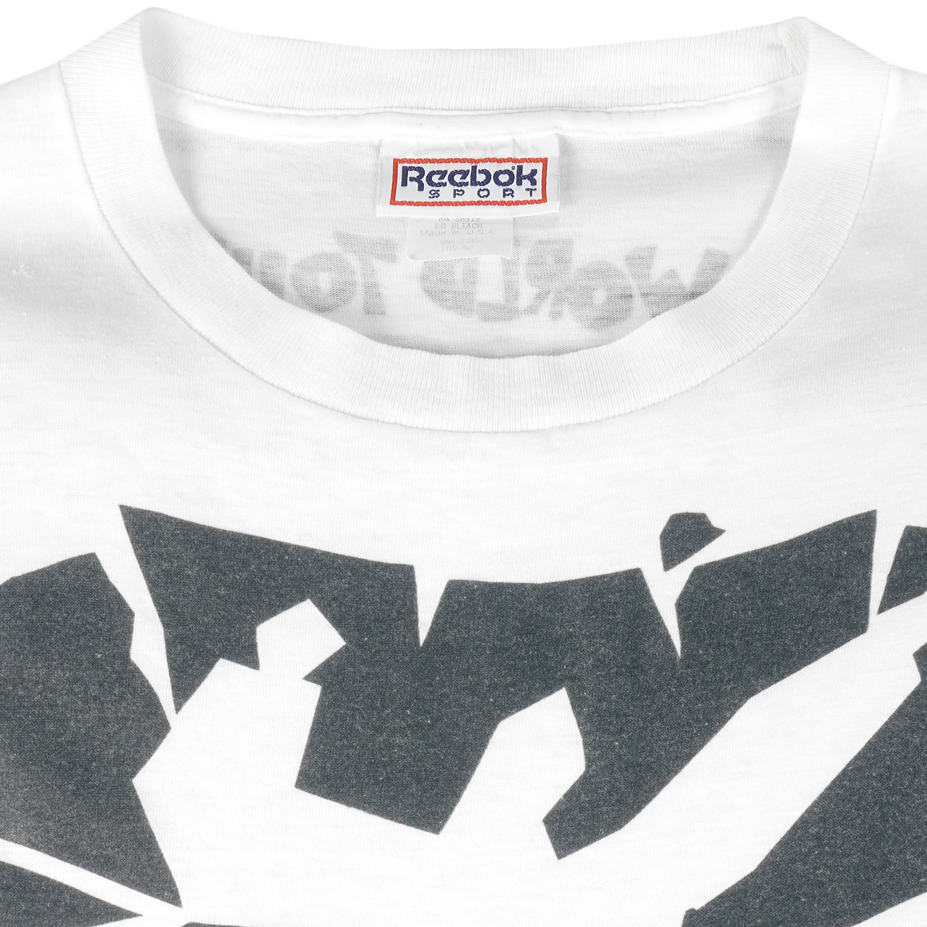 Reebok - Human Rights Now T-Shirt 1988 X-Large Vintage Retro