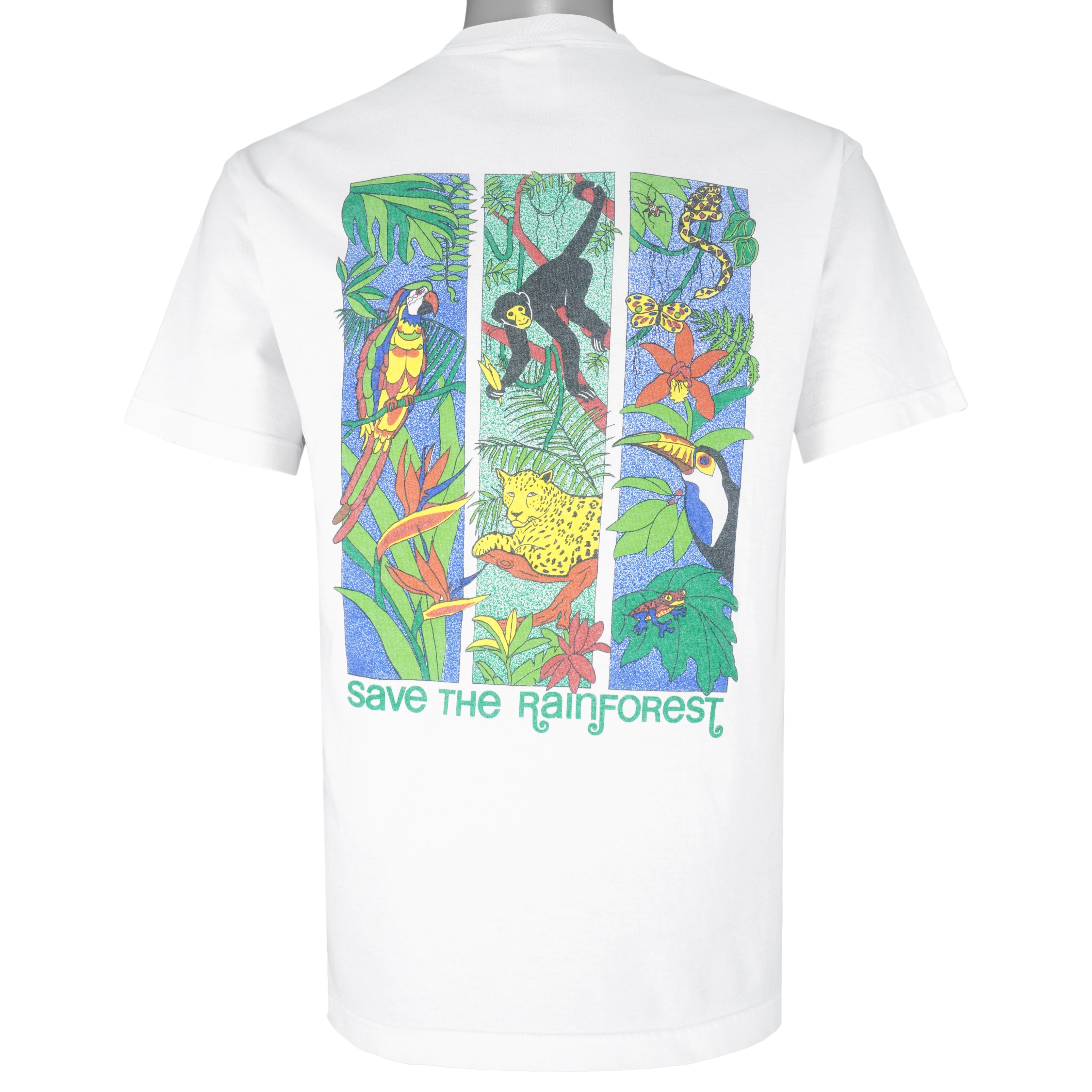 Vintage (Habitat) - Save The Rainforest Earth Concern T