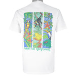 Vintage (Habitat) - Save The Rainforest Earth Concern T-Shirt 1990s Medium