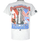 Starter - New York Rangers Stanley Cup Champions T-Shirt 1994 Medium Vintage Retro Hockey