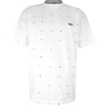 Karl Kani - White Monogram T-Shirt 1990s Medium Vintage Retro
