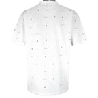 Karl Kani - White Monogram T-Shirt 1990s Medium Vintage Retro