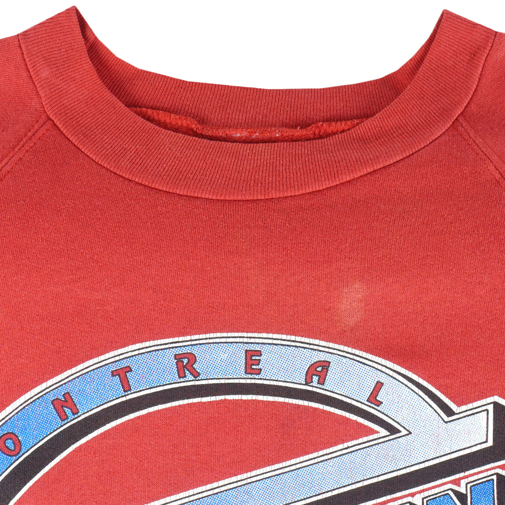 NHL - Montreal Canadiens Crew Neck Sweatshirt 1991 Large Vintage Retro Hockey