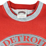 NHL - Detroit Red Wings Big Logo Sweatshirt 1988 Large Vintage Retro Hockey