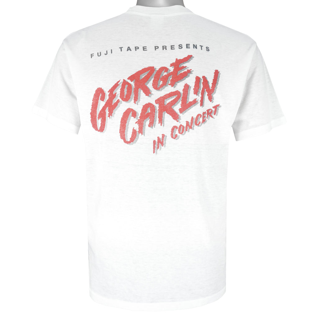 Vintage (CHED) - George Carlin In Concert T-Shirt 1990s X-Large Vintage Retro