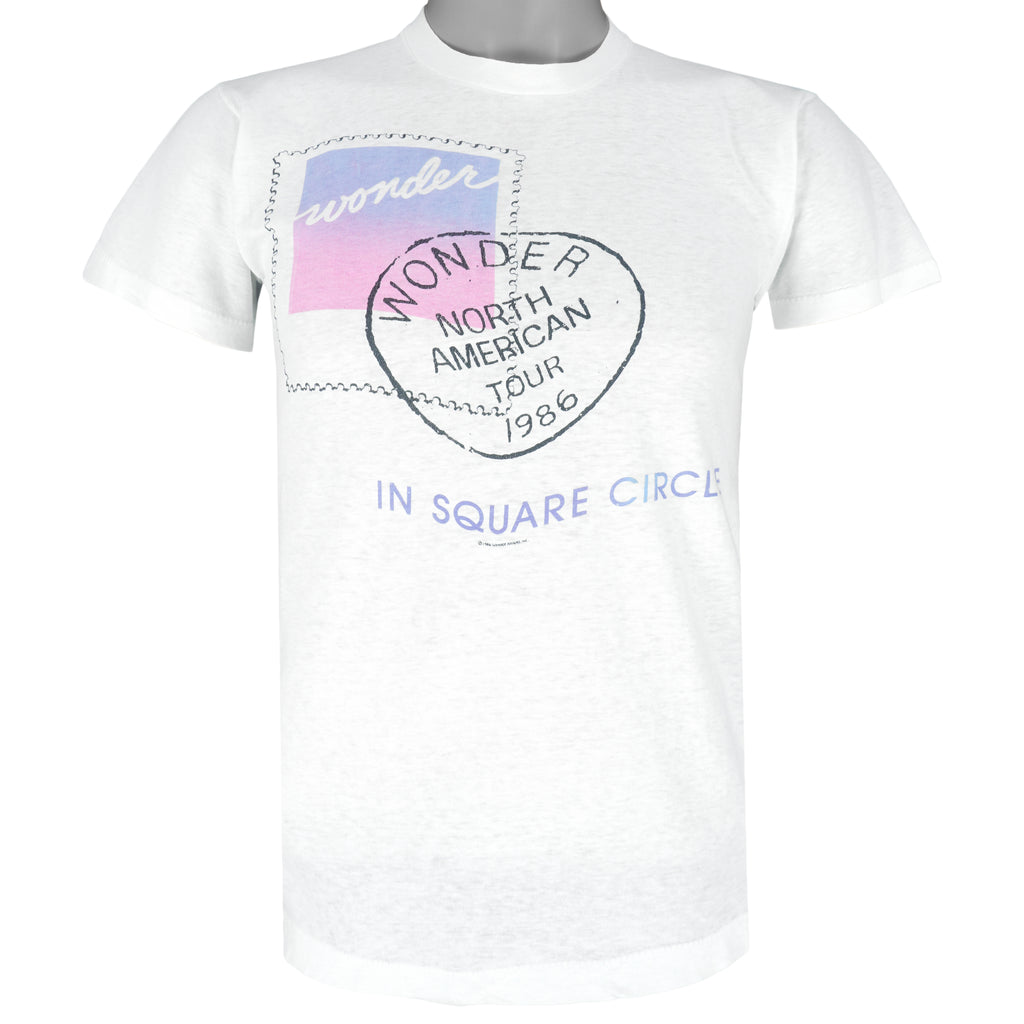 Vintage (Screen Stars) - In Square Circle T-Shirt 1986 Medium Vintage Retro
