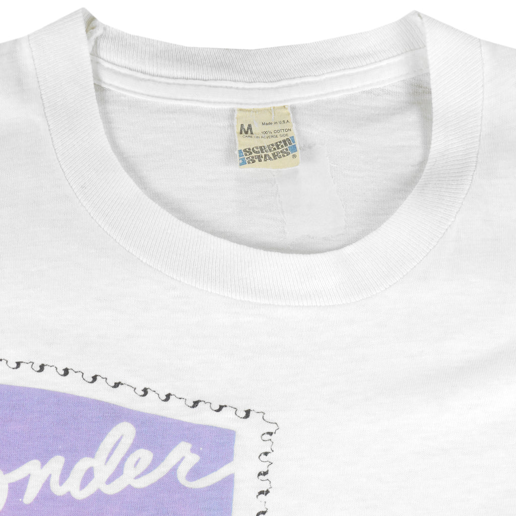 Vintage (Screen Stars) - In Square Circle T-Shirt 1986 Medium Vintage Retro