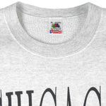 Vintage - Chicago Illinois Crew Neck Sweatshirt 1992 X-Large Vintage Retro