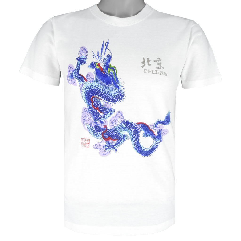 Vintage - Beijing Dragon T-Shirt 1990s Medium Vintage Retro