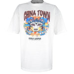 Vintage - Kuala Lumpur China Town Commonwealth Games XVI T-Shirt 1998 X-Large