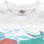Vintage (Signal) - White Sea World T-Shirt 1990s Large Vintage Retro
