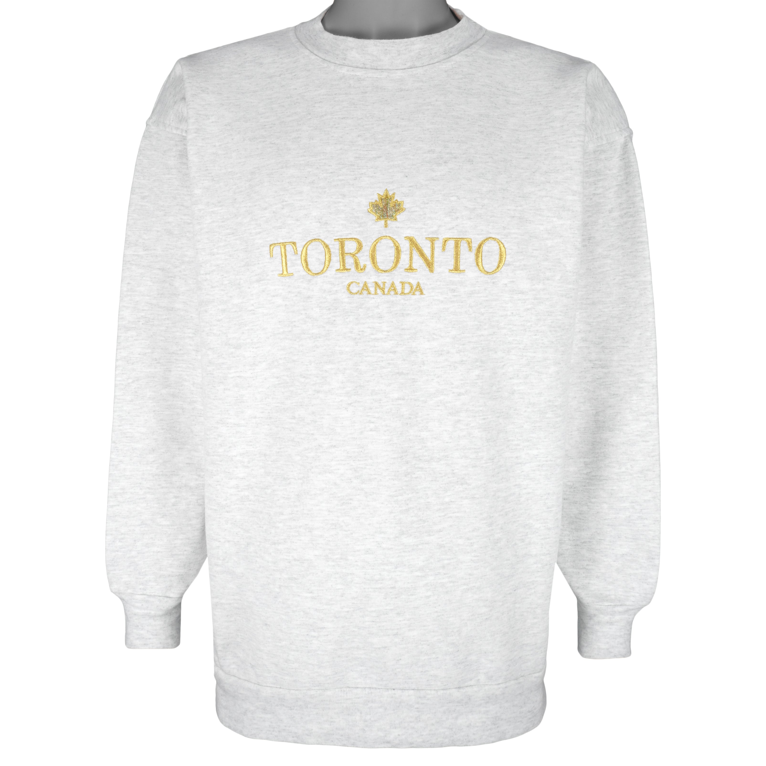 Vintage - Toronto Canada Crew Neck Sweatshirt 1990s Large Vintage Retro