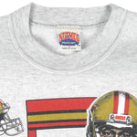 NFL (Nutmeg) - San Francisco 49ers Jerry Rice Sweatshirt 1990s Medium Vintage Retro Football