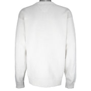 Tommy Hilfiger - Embroidered Crew Neck Sweatshirt 1990s XX-Large Vintage Retro