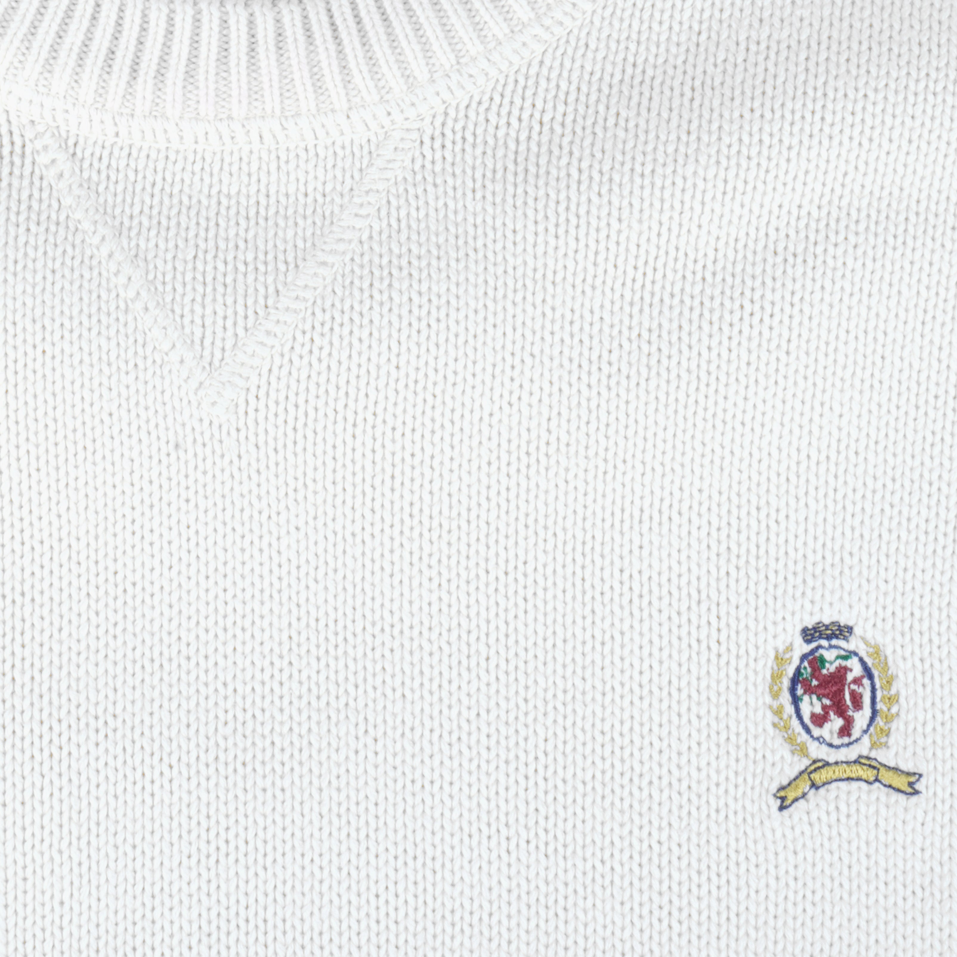 Tommy Hilfiger - Embroidered Crew Neck Sweatshirt 1990s XX-Large Vintage Retro