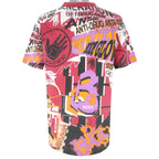 Vintage - Body Glove All Over Print T-Shirt 1990s Large Vintage Retro  
