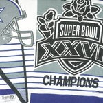 NFL (Magic Johnson T's) - Dallas Cowboys Super Bowl 32th Champions T-Shirt 1992 X-Large Vintage Retro Football