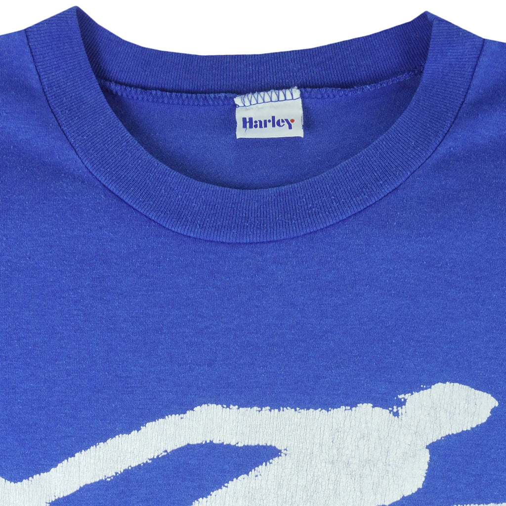 NHL (Harley) - Toronto Maple Leafs Skate T-Shirt 1992 Large Vintage Retro Hockey