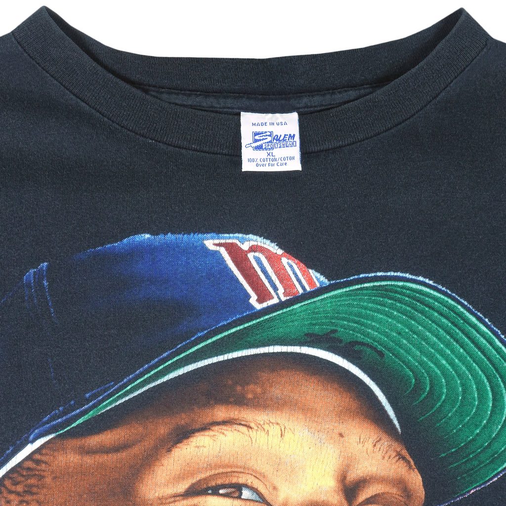MLB (Salem) - Minnesota Twins Kirby Puckett T-Shirt 1990s X-Large Vintage Retro Baseball