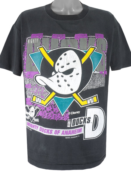 Vintage 90s Mighty Ducks Animated Series Long Sleeve Shirt 