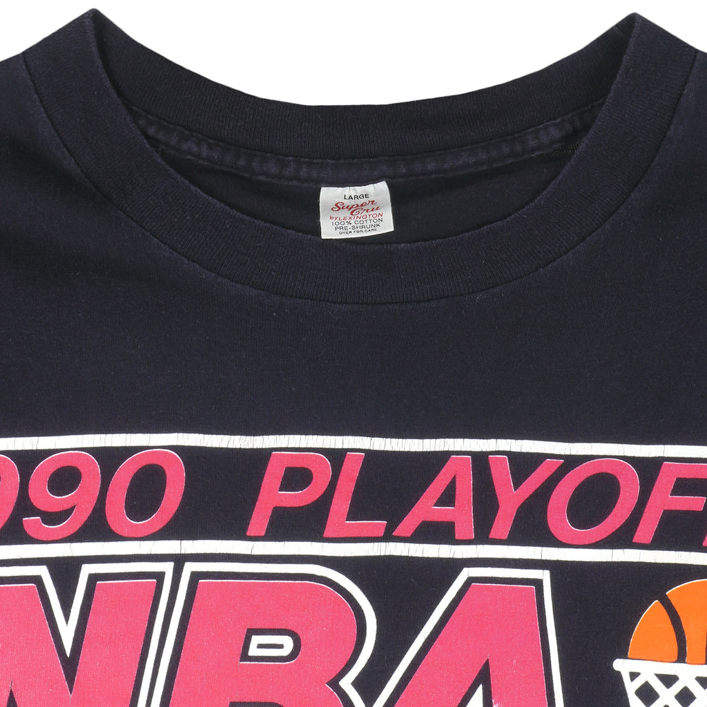 NBA - Portland Trail Blazers Playoffs T-Shirt 1990 Large Vintage Retro Basketball