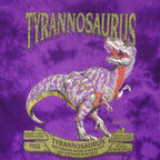Vintage - Tyrannosaurus Tie Dye T-Shirt 1993 Small Vintage Retro