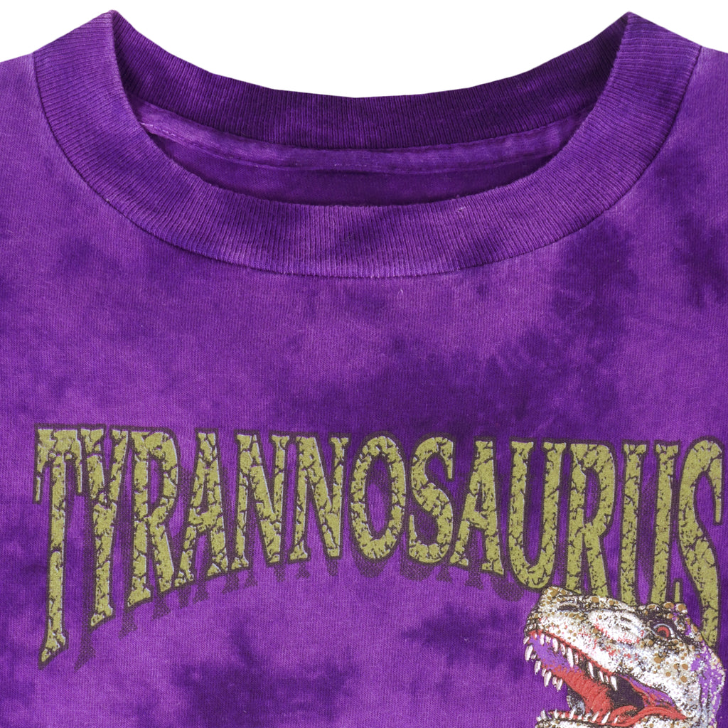 Vintage - Tyrannosaurus Tie Dye T-Shirt 1993 Small Vintage Retro