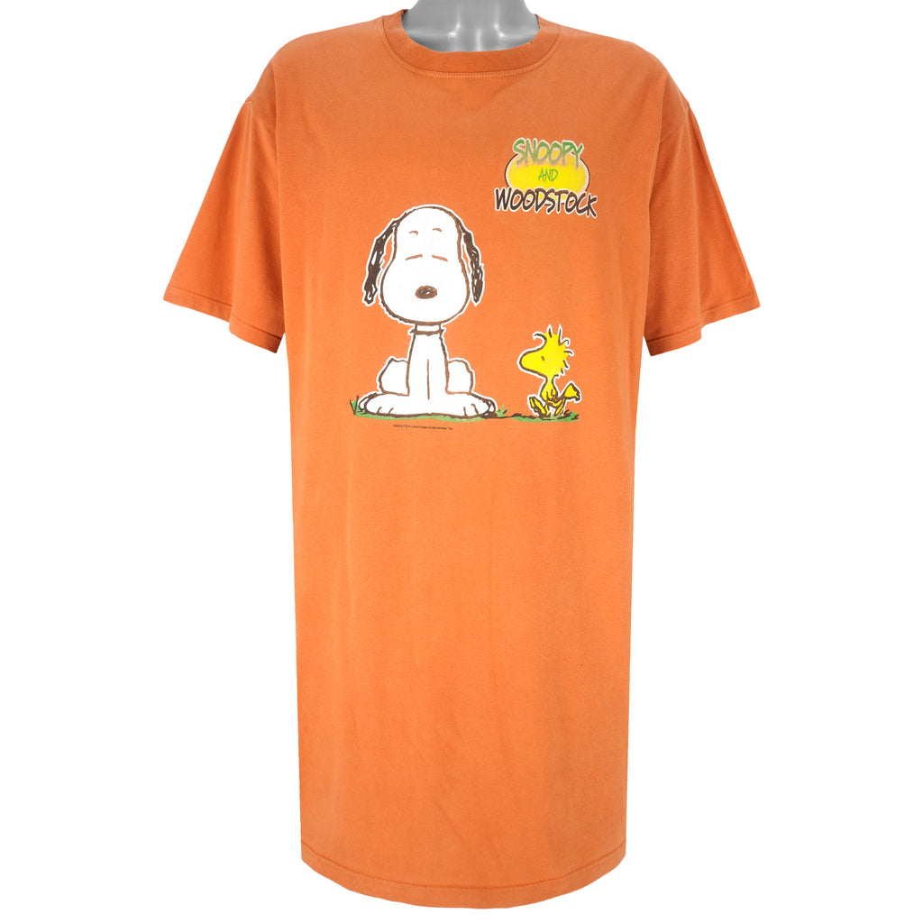 Vintage - Snoopy And Woodstock T-Shirt 1990s XX-Large Vintage Retro