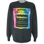 Budweiser - King Of Beers Crew Neck Sweatshirt 1991 Large