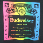 Budweiser - King Of Beers Crew Neck Sweatshirt 1990s Large Vintage Retro