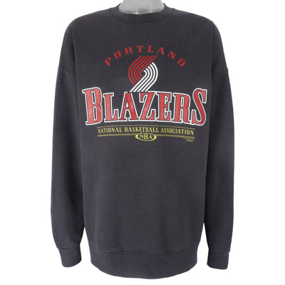 NBA - Portland Trail Blazers Crew Neck Sweatshirt 1990s XX-Large