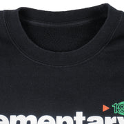 Vintage -  Microsoft Windows Elementary Crew Neck Sweatshirt 1998 Medium Vintage Retro