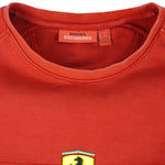NASCAR - Red Ferrari Crew Neck Sweatshirt 2000s Large Vintage Retro