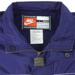Nike - Penn State Zip-Up Windbreaker 1990s Large Vintage Retro College