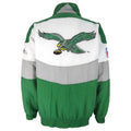 NFL (Apex One) - Philadelphia Eagles Zip-Up Windbreaker 1990s Medium Vintage Retro Football