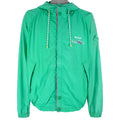 Nautica - Green Scuba Hooded Windbreaker 1990s X-Large Vintage Retro