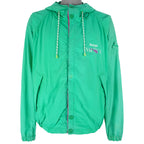 Nautica - Green Scuba Hooded Windbreaker 1990s X-Large Vintage Retro