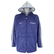 Nike - Dallas Cowboys Hooded Windbreaker 1990s Large Vintage Retro Football