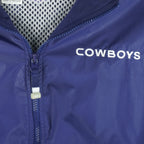 Nike - Dallas Cowboys Hooded Windbreaker 1990s Large Vintage Retro Football