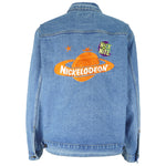 Vintage - Nickelodeon Denim Jacket 1990s X-Large Vintage Retro